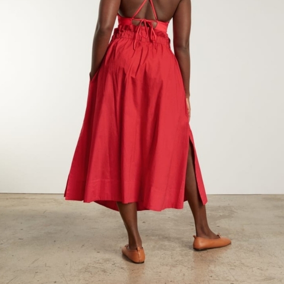 EVERLANE The Easy Button-Front Skirt  - Picture 5 of 12